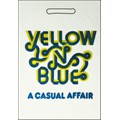  sac en plastique magasin "yellow 'n' blue" - 2 couleurs
